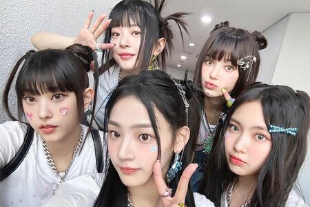 NewJeans公式インスタグラムより