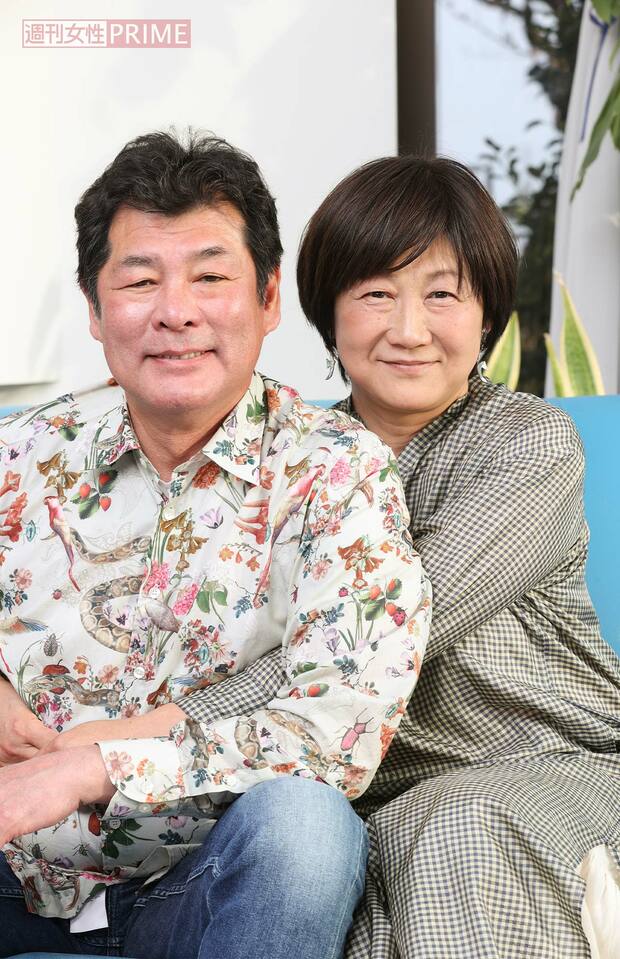 SNSで大人気の赤井夫妻（撮影／吉岡竜紀）