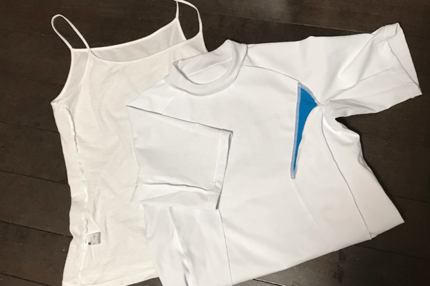 裏返しのまま洗うのがポイント