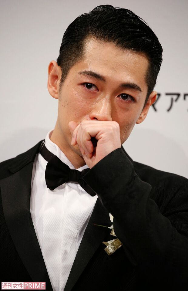 『東京ドラマアウォード2016』の助演男優賞受賞時　撮影／『週刊女性』写真班