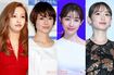 (写真左から)板野友美、真木よう子、田中みな実、泉里香