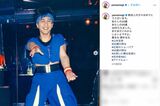2019年、成人の日に合わせて20歳当時の写真をアップした極楽とんぼ・山本圭壱（本人のインスタグラムより）