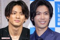 元King & Princeの平野紫耀、神宮寺勇太 滝沢秀明が立ち上げた新会社『TOBE』生配信で着用のスーツが“因…