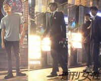 大河『花燃ゆ』打ち上げ 伊勢谷友介はカラオケNGで途中帰宅