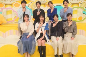 「へそかと思ったら新庄の目だった」奇抜な衣装で番組に出演した『元モー娘。』の牧野真莉愛(イチモニ!公式Xより)