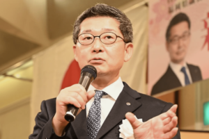 自民党福岡県議団・松尾統章会長(公式facebookより)