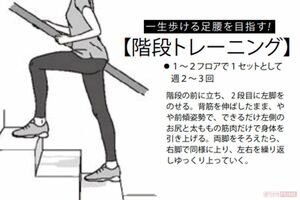 中高年向けトレーニング【階段トレーニング】