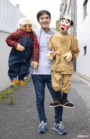 腹話術師、ものまねタレント・いっこく堂（撮影／山田智絵）