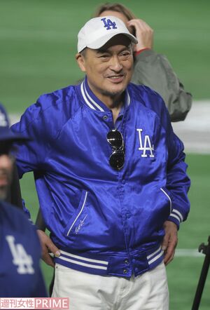 2025年3月18日、ドジャース大谷翔平が出場したカブスとの開幕戦に来ていた渡辺謙