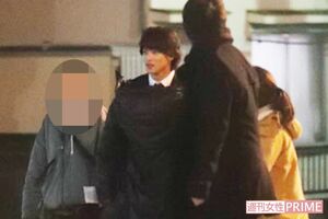 ドラマのロケに姿を表した平野紫耀