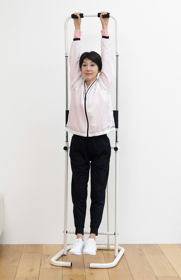 ストレッチ効果が期待できる『ぶら下がりくん』