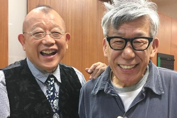 2017年に笑福亭鶴瓶のインスタにアップされた笑瓶さんとのツーショット