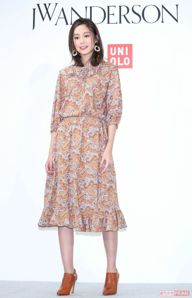 桐谷美玲もユニクロのモデルを務めたことがある(2019年)