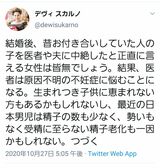 27日に投稿された内容（デヴィ夫人のツイッターより）