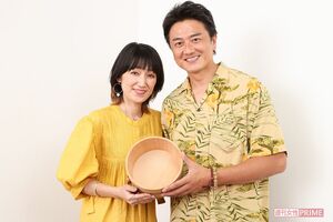 原田龍二（右）と妻・原田愛（左）
