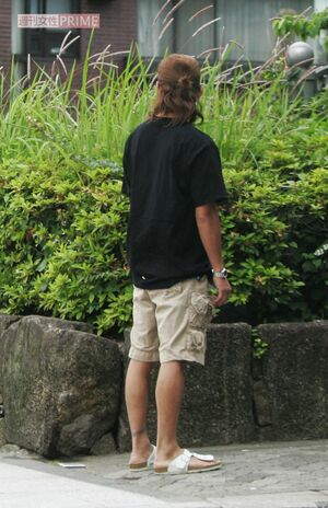 2006年6月、娘のプレスクール送迎に来た木村拓哉