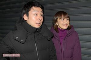 直撃に“ラブラブ対応”をみせる小林麻耶と國光さん