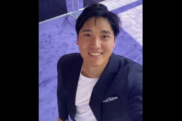 大谷翔平（ロサンゼルス・エンゼルス公式ツイッターより）