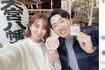 西武ライオンズ・源田壮亮選手と衛藤美彩(公式インスタグラムより)