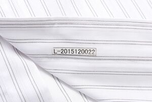 シャツにつけられる自分専用タグ