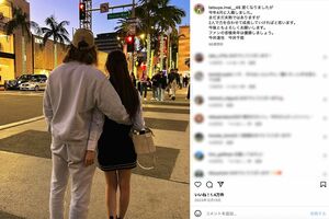 交際していた美女インフルエンサーとの結婚を報告した今井達也（公式インスタグラムより）