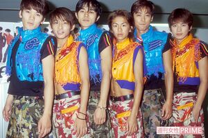 デビュー間もないV6