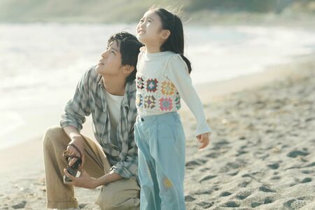 『海のはじまり』公式Xではキービジュアルも公開され、情報解禁日に10万フォロワーを突破