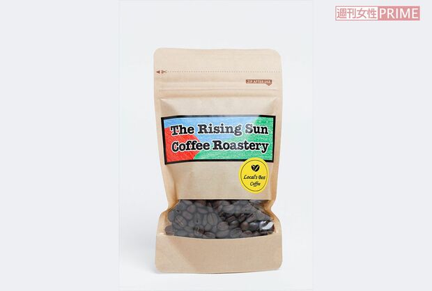 坂口が焙煎するコーヒー豆