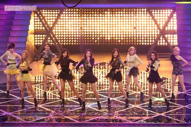 2011年の第62回NHK紅白歌合戦に出場した『少女時代』