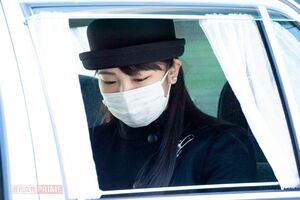 最近は宮中祭祀に皇族代表として出席されることが増えた眞子さま（1月7日・八王子）