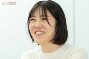 島本理生さん 撮影/佐藤靖彦
