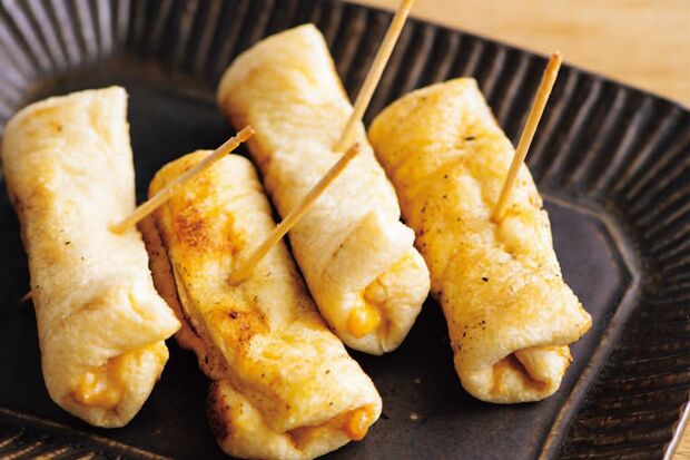 油揚げのくるくる巻き　撮影／山田耕司（扶桑社）　スタイリング／鈴木亜希子