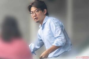 2026年6月中旬、直撃に応じたフジテレビの谷岡慎一アナ