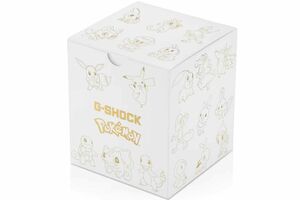 30匹のポケモンをあしらったデザインの外箱(カシオ公式HPより)