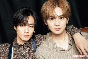 川村壱馬(左)×吉野北人(右) 撮影/矢島泰輔