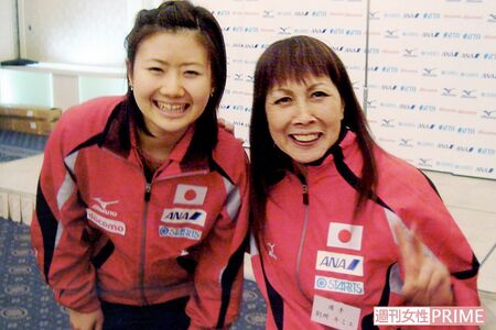 福原愛さんとツーショット