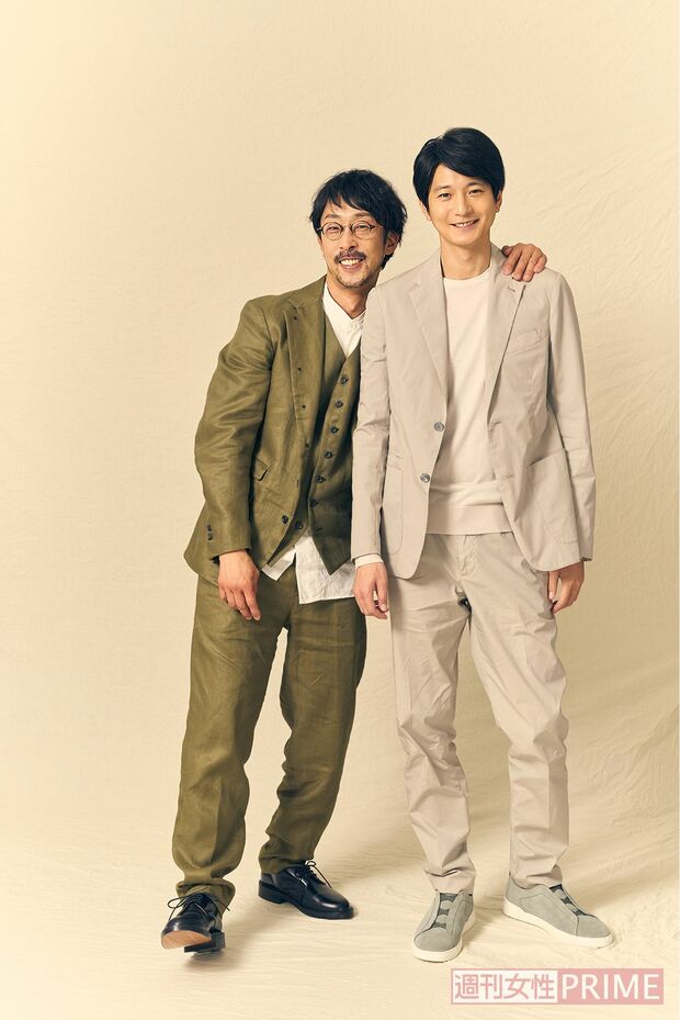 向井理&北村有起哉　撮影／伊藤和幸