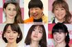 左上から時計回りにダレノガレ明美、和田アキ子、鈴木奈々、土屋太鳳、石原さとみ、吉岡里帆
