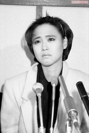 1985年、松田聖子・破局記者会見
