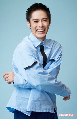 細田佳央太(19)撮影/渡邉智裕 スタイリング/岡本健太郎 ヘアメイク/菅野綾香(ENISHI)