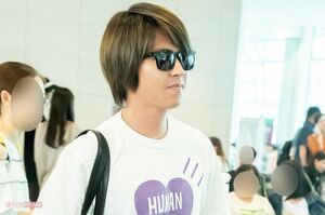 '18年、直撃取材を受ける山下智久