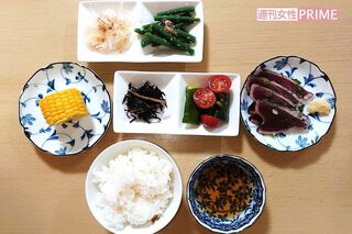 田代さんの食事はゴージャス松野がすべて作っている
