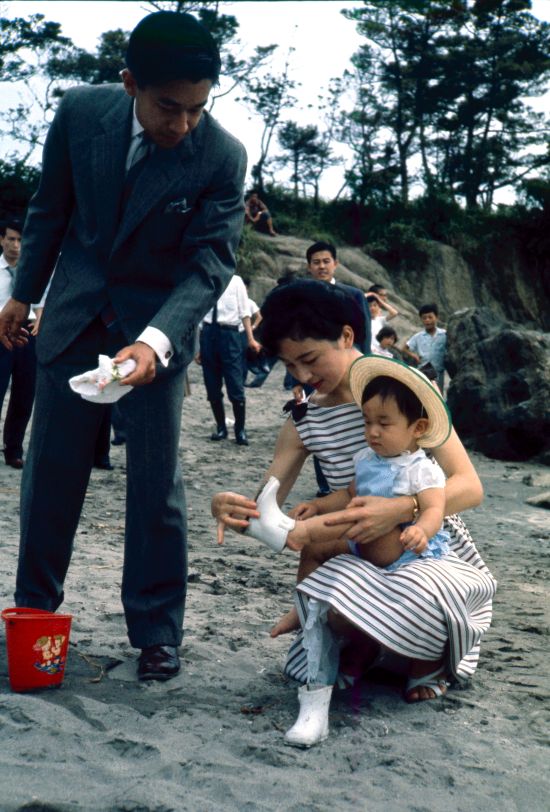葉山では幼かったお子さま方やお孫さま方と思い出を紡がれた
