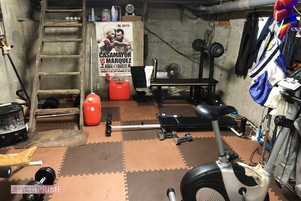 水谷氏が案内された地下室