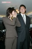 2004年、元日テレアナ・柴田倫世さんと婚約会見を開いた松坂大輔氏