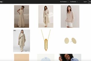 メーガン妃が2025年3月25日までに開設した『shopmy』というウェブサイト