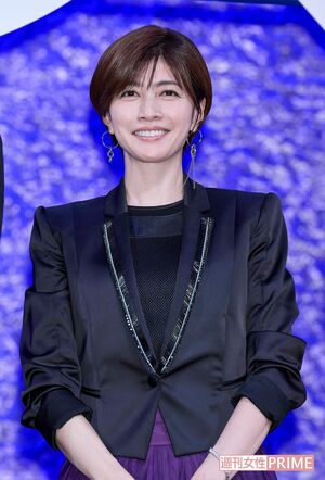 内田有紀(2024年、映画『孤独のグルメ』完成披露舞台挨拶)