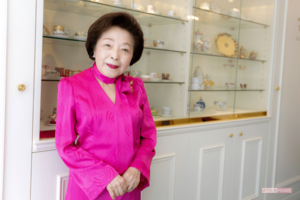 洋菓子研究家・食卓芸術家、今田美奈子さん(88)撮影/伊藤和幸