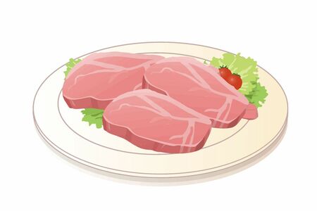 ヒレ肉のイラスト※写真はイメージです。