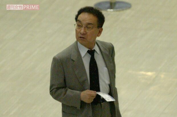 ジャニー喜多川社長（2003年、成田空港にて）